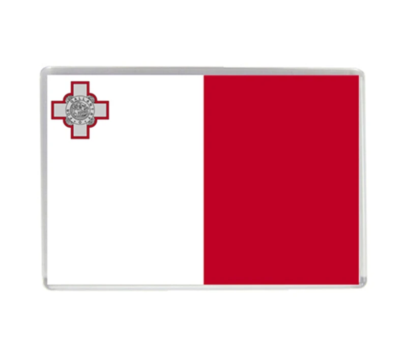 Malta Flag Quality Acrylic Fridge Exquisite World Tourism