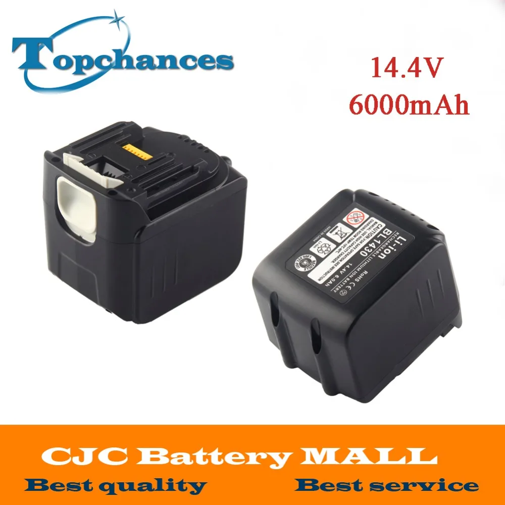 2X High Quality Newest 6000mAh 14 4V Li ion font b Power b font font b
