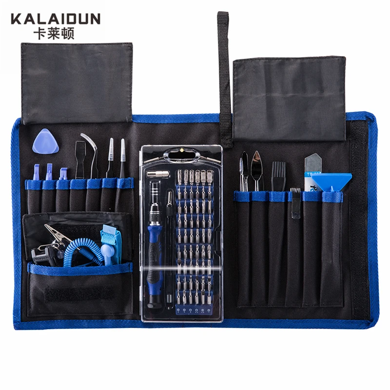 Comprar KALAIDUN 82 en 1 con 57 poco magnético conductor Kit destornillador de precisión herramientas manuales para teléfono electrónica Kit de herramienta de la reparación