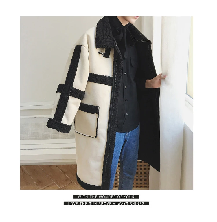 Контрастная Мужская теплая зимняя куртка из овечьей шерсти, Тренч, Мужское пальто из шерпы, Мужское пальто большого размера, Мужское пальто, манто, длинное Мужское пальто