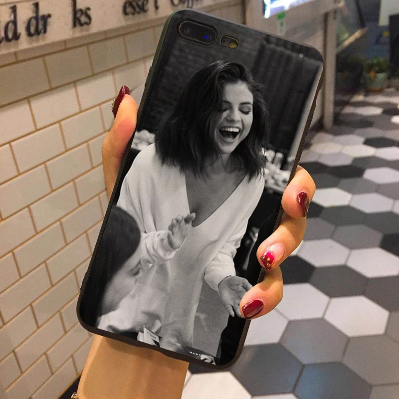 Для coque iphone 8 plus Selena Gomez Sel персонализированный Чехол для телефона iphone 8 8 plus 7 7plus 6s 6s Plus 6 6plus 5s - Цвет: 1