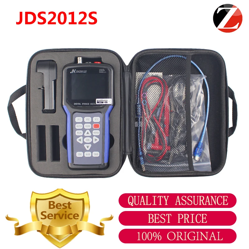 

Jinhan JDS2012S Original Handheld Digital Oscilloscope 1 Channel Digital Multimeter 200MSa/s JDS2012S TFT LCD Display