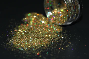 

Wholesale Holographic Mylar Flake Cosmetic Grade Body & Face Glitter For Festival And Creative Makeup, Slime And Crafts