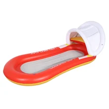 Надувная плавающая кровать для отдыха на пляже