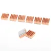 8pcs/Set Cooling Fan Copper Heatsink Cooler For VGA GPU DDR DDR2 DDR3 RAM Memory  IC Chipset Cooling 13 * 12 * 4 mm ► Photo 2/6