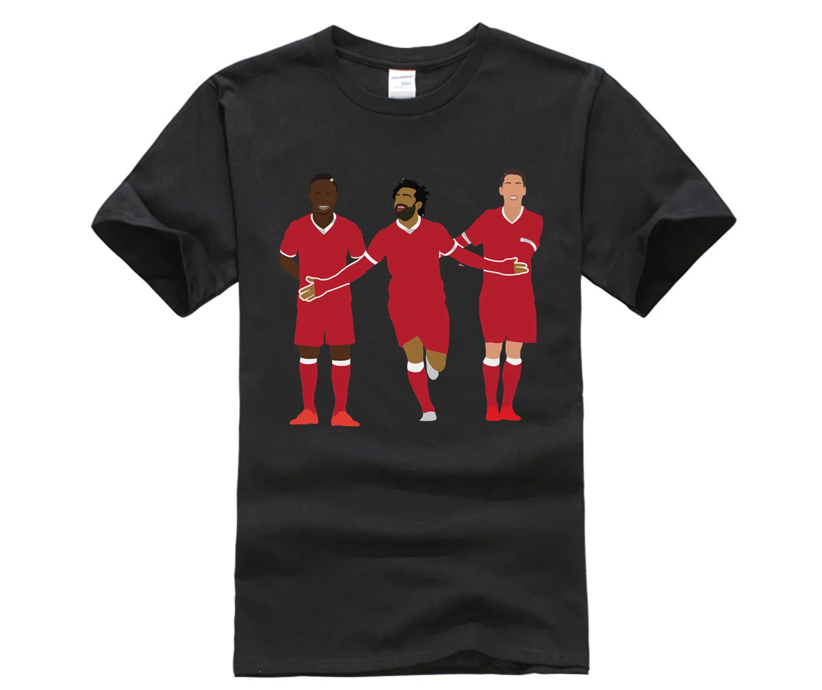 

Mo Salah Firmino Mane Liverpool Fab 3 Adult T Shirt S M L XL Unofficial