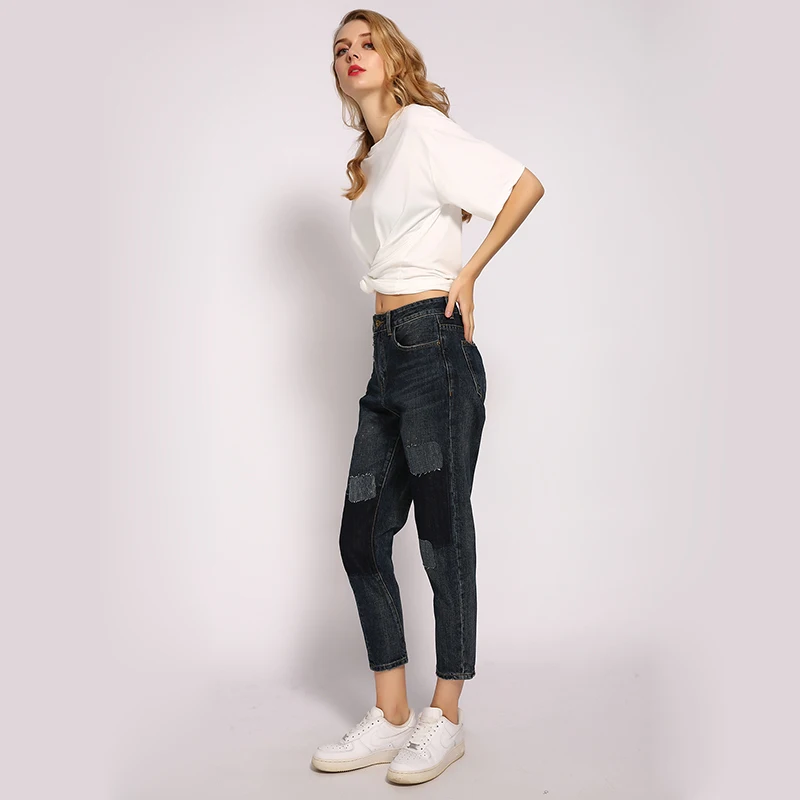 ME& SKI/Новые брюки для молодых девушек, джинсы с высокой талией, эластичные узкие брюки, обтягивающие джинсы для женщин