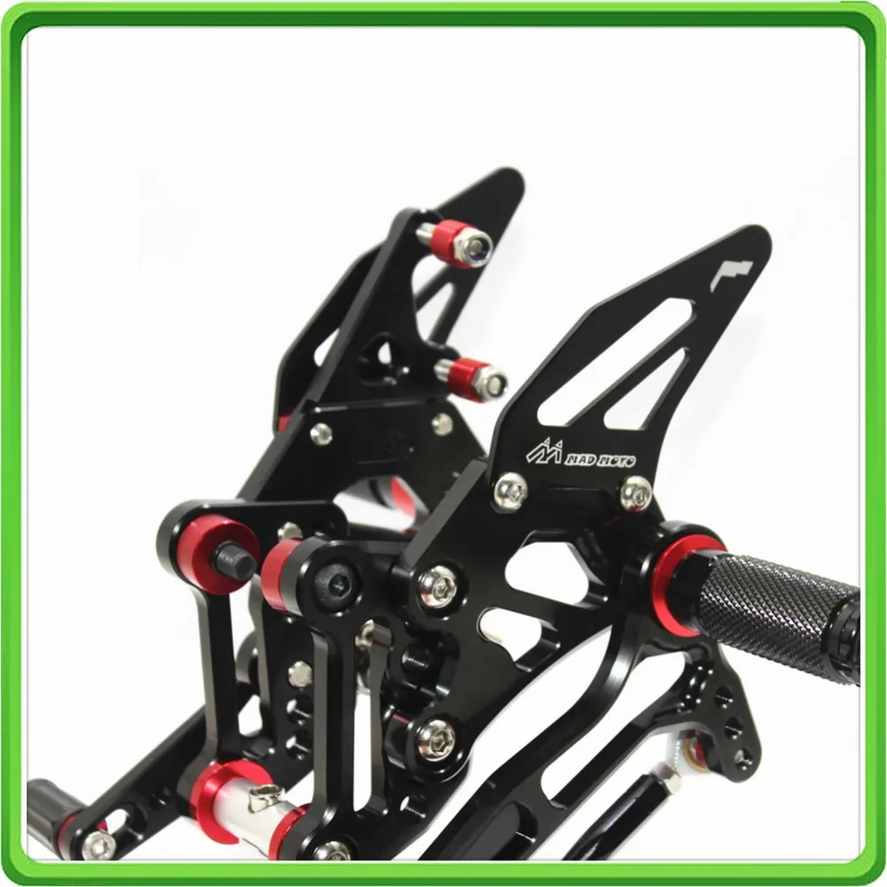CNC Adjustable Rearsets Rear set sets Foot Rest Pegs Pedal for KTM 1290 SUPER DUKE R 2014 2015 2016 (12)