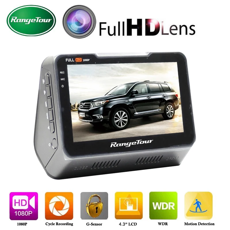Камера для автомобиля DVR видеорегистратор Автомобильная приборная панель Full HD 1080
