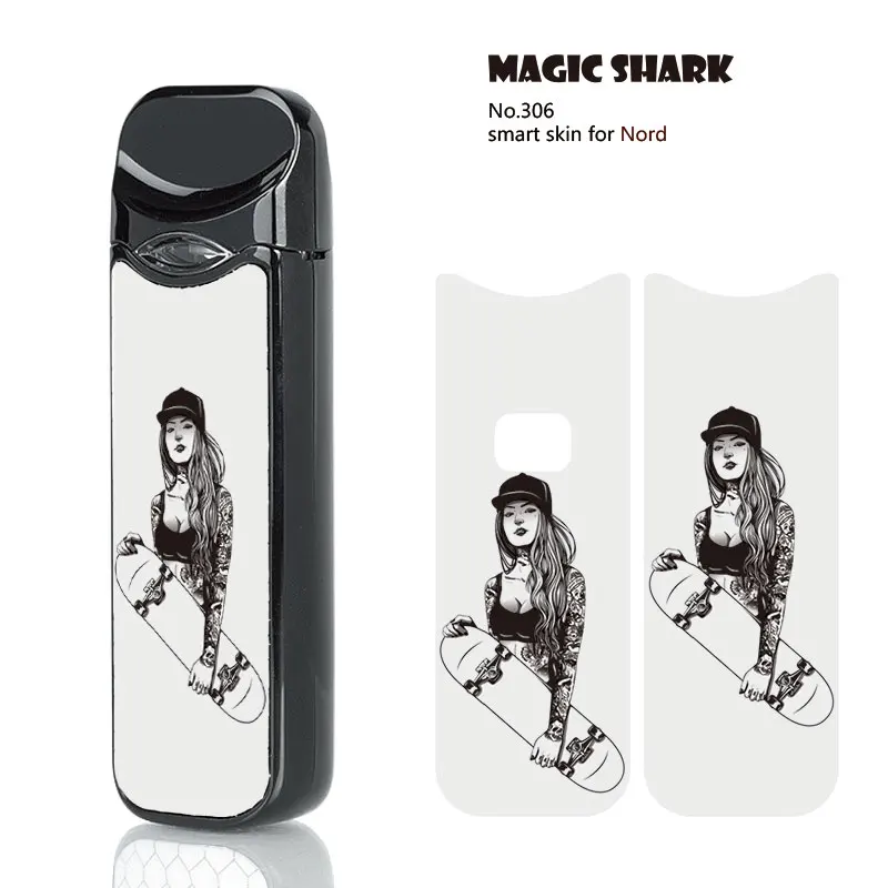 Чехол для электронной сигареты Magic Shark флаги с изображением змеи Skull V Vendetta Smok