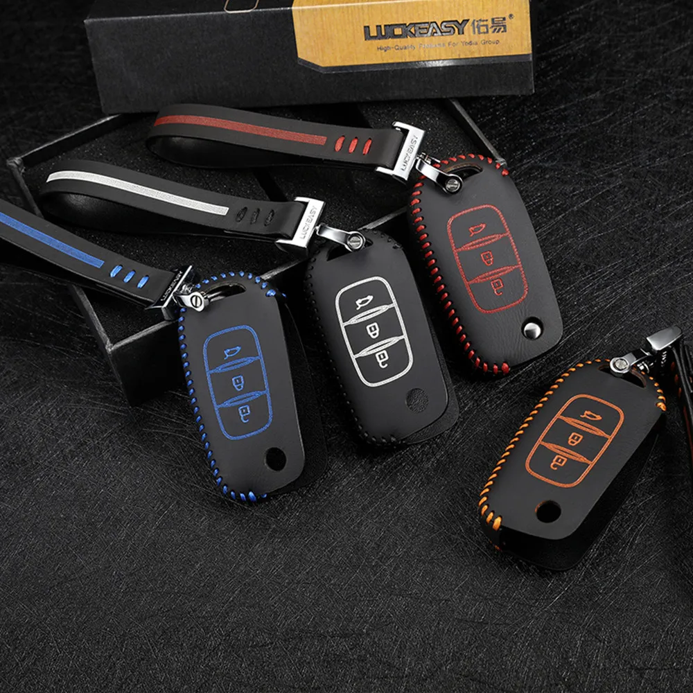 Кожаный чехол для ключей Renault Koleos Kadjar 2017|car remote key covers|car case coverkey for car |