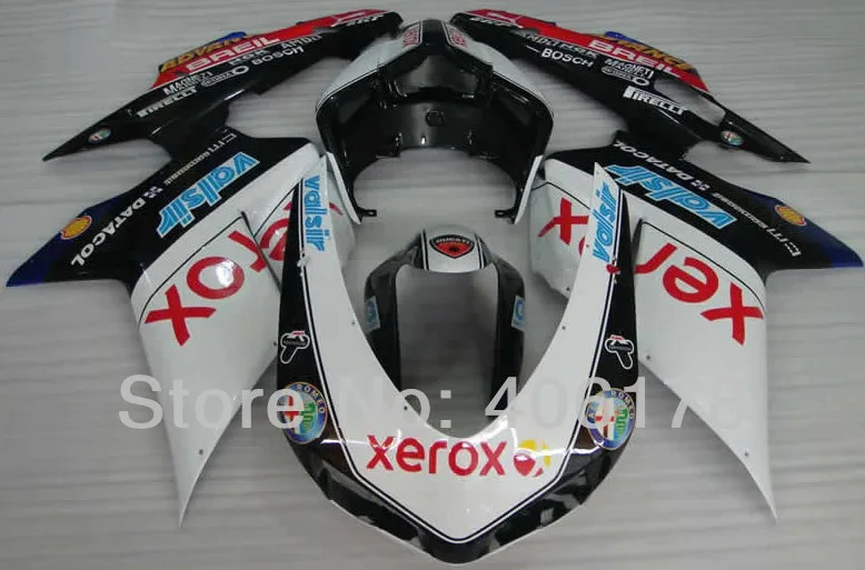 

Hot Sales,Best price Motorbike Fairing kit For Ducati 1098 848 1198 2007-2011 XEROX Motorcycle Fairings (Injection molding)