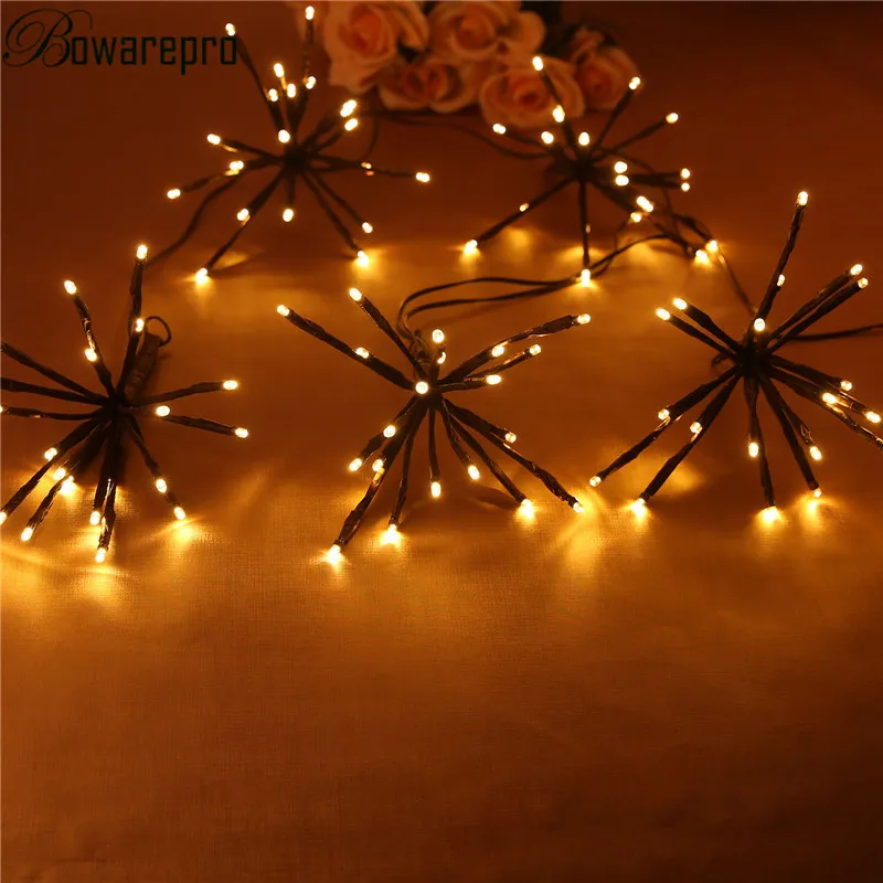 

bowarepro Christmas LED light party Christmas Tree Decoration Explosion ball String Light LED Xmas Wedding party Decoration Bar
