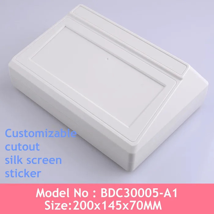 

Electronic plastic case abs plastic enclosure desktop instrument box 200*145*70mm