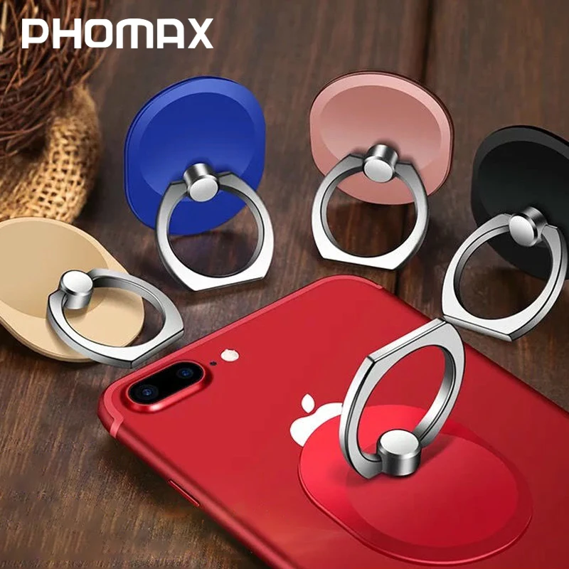 PHOMAX 360 градусов тонкий и легкий телефон крепление поддержка для iPhone x 9 8 Xiaomi samsung S9 huawei все модели телефонов кольцо Пряжка