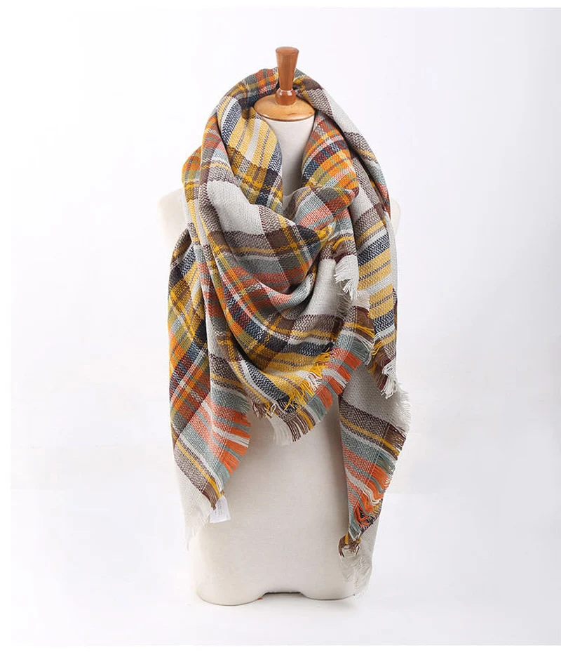 New Blanket rainbow font b Tartan b font Plaid Cozy Checked font b Tartan b font