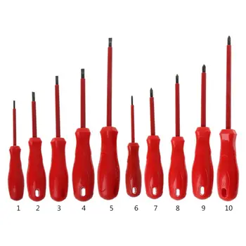 

Insulated Screwdriver High Voltage Magnetic 1000V Phillips Slotted Hand Tools Electrician Dedicated