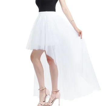 

Women Solid Mesh soft and comfortable Tulle Skirt Princess Skirt Mesh Bubble Skirt Party Skirt L50/0117