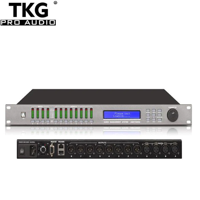 

TKG 4 in 8 out performance stage speaker professional sound Digital Audio Processor