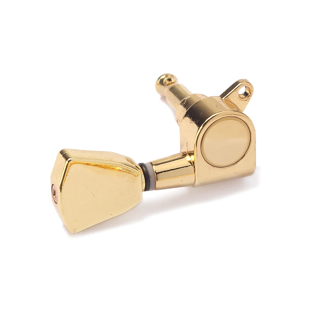 Zinc Alloy Guitar Tuning Pegs Keys Tuners Machine Heads for LP Electric Guitars Parts & Accessories 3 Left 3 Right Gold  