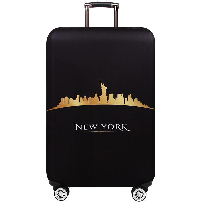 JULY'S SONG Brand Luggage Protection Cover Trolley Case Dustproof Elastic Suitcase Cover Travel Accessories For 18-32 Inch Box JULY'S SONG Brand Luggage Protection Cover Trolley Case Dustproof Elastic Suitcase Cover Travel Accessories For 18-32 Inch Box