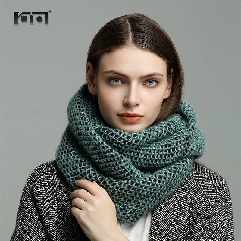 Brand Scarves For Women 2018 Cotton Neck Ring Scarf Knitted Snood