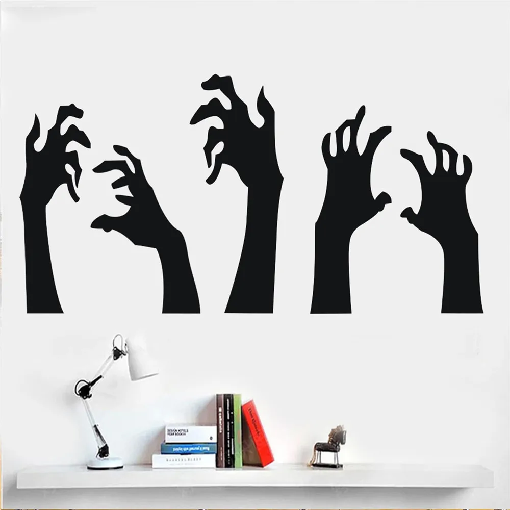 

Happy Halloween Background Wall Sticker Window Home Decoration Decal Decor