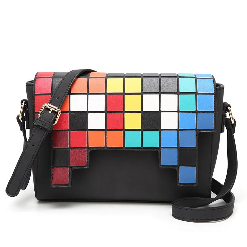 

2018 New Fashion Geometric Small Women Shoulder Bags Female Crossbody Purses Women Handbags Bolsa Feminina Ladies Messenger Bag