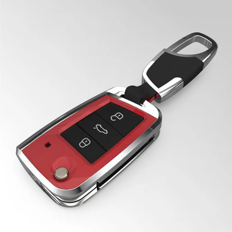 Алюминиевый сплав автомобильный чехол для ключей для сиденья Leon Ibiza CUPTRA для Skoda Octavia combi держатель для ключа для VW Polo Golf 7 MK7