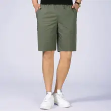 Высококачественные хлопковые шорты мужские модные брендовые воздухопроницаемые пляжные шорты мужские шорты больших размеров 5XL