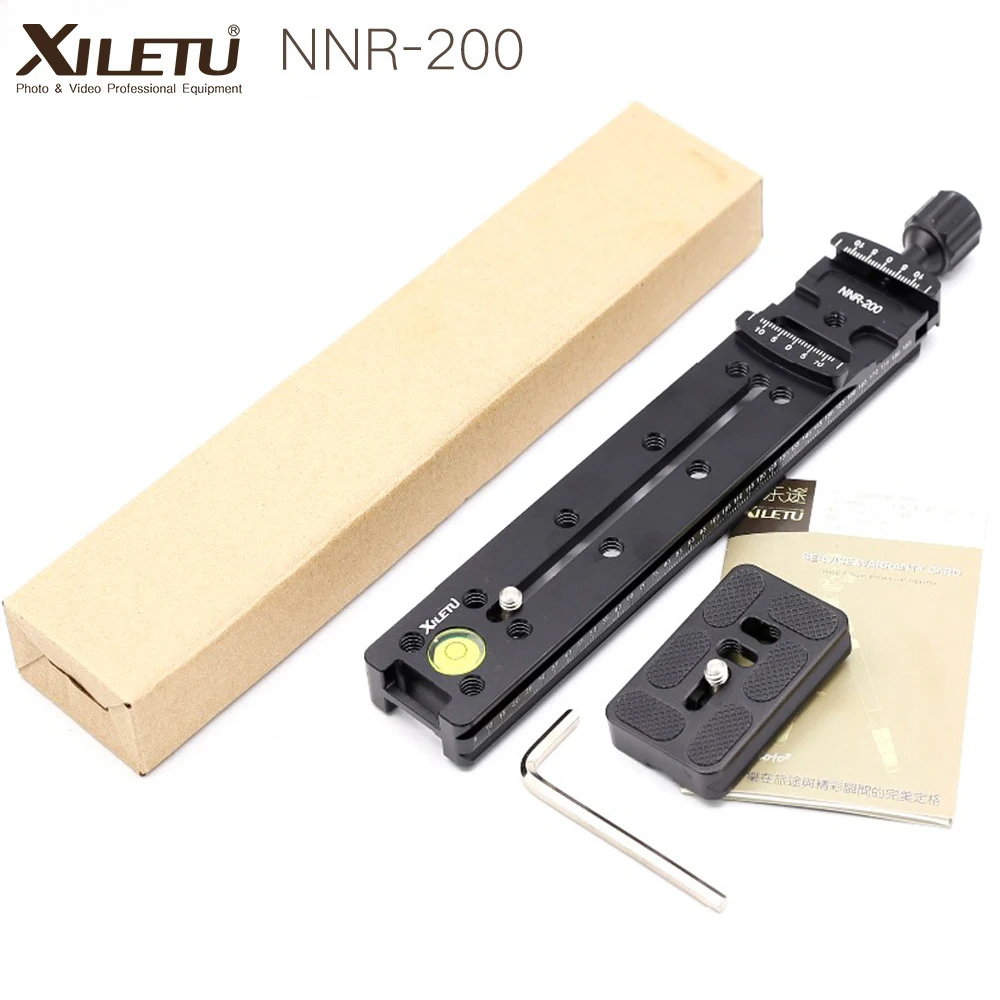 buy XILETU NNR 200 Camera with extended version of the quick release plate mounting clip universal and tripod head