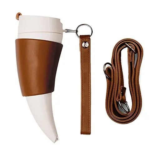 Coffee Cup Creative Goat Horns Stainless Steel Thermos Mug Insulation Vacuum Thermos Bottles Cup Travel Water Bottles Coffee Cup Creative Goat Horns Stainless Steel Thermos Mug Insulation Vacuum Thermos Bottles Cup Travel Water Bottles