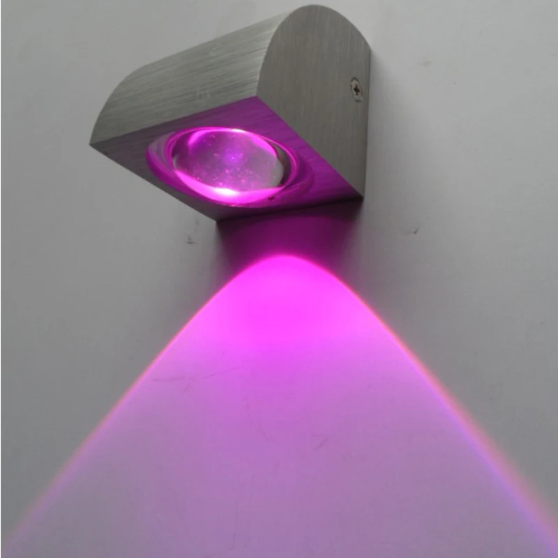 Светодиодный настенный светильник, светильник 3 Вт, настенный ...