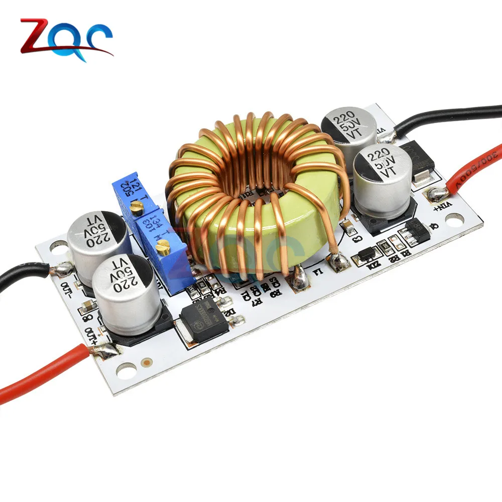 DC 400W 15A Step Up Boost Converter Corrente Costante Del Driver LED Di Alimentazione 8.5 50V A - Foto 3