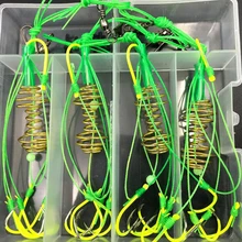 YINGTOUMAN, 2 шт./партия, ручная работа, специально затягивается, не отстегивается, не рассеивается, нить аккуратная 6#-13# рыболовный крючок