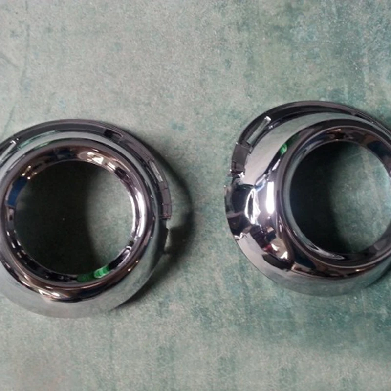 Free Shipping High Quality ABS Chrome Front Fog font b lamps b font cover Trim Fog