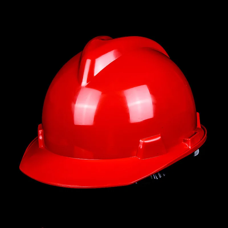 V-Safety шлем строительный толстый ABS пластик Инженерная крышка конструкция Анти-разбивание защита головы шлем безопасности - Цвет: Red