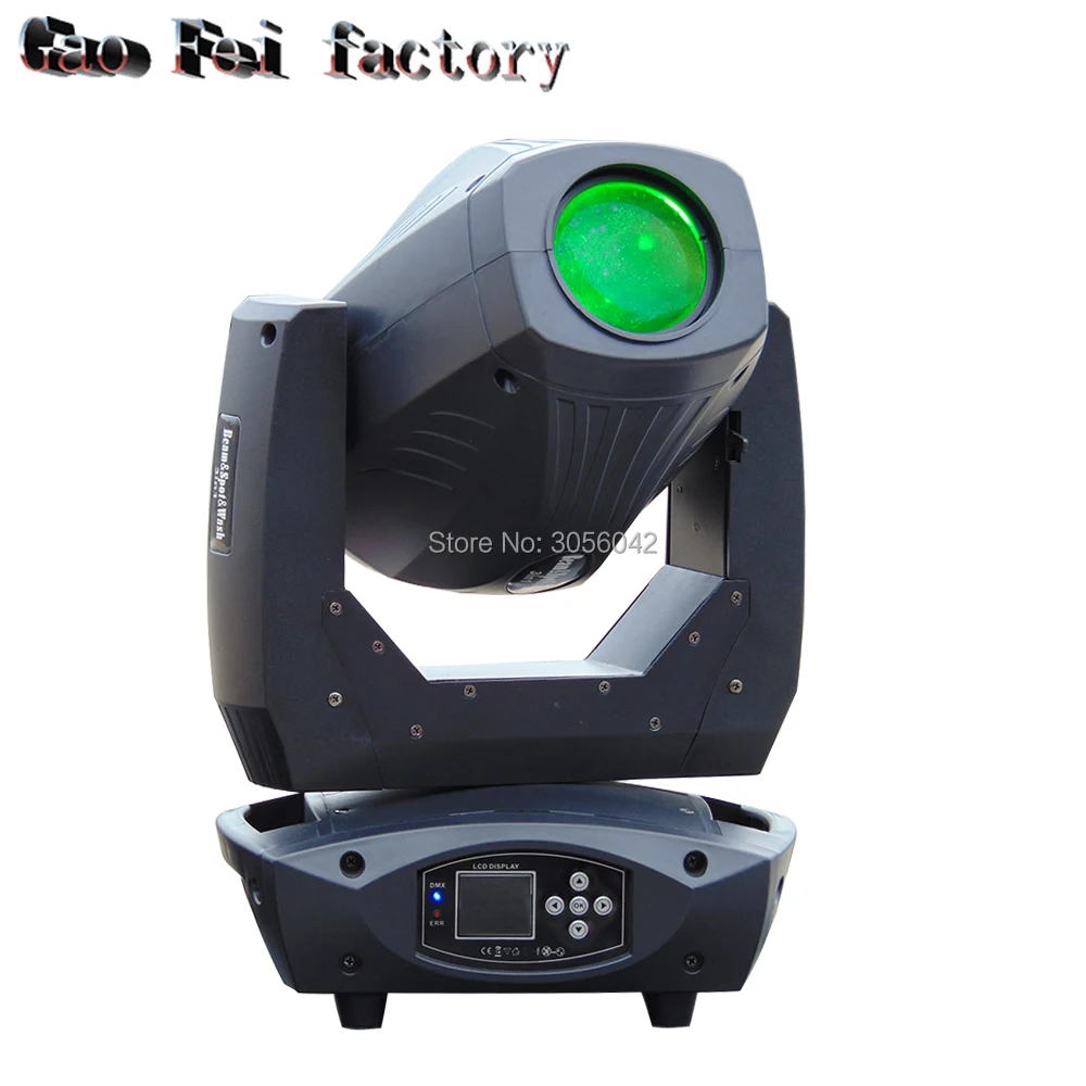 

Factory 200W LED Moving Head Beam Spot 2 Gobo For Professional Stage Lighting