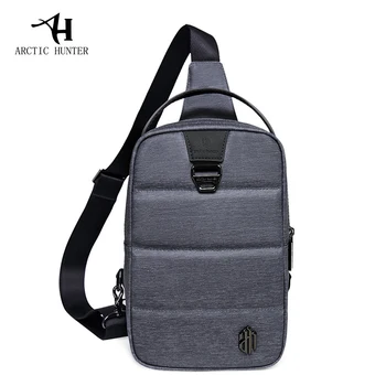 

ARCTIC HUNTER Crossbody Bag Male Men Shoulder Bags Fit For 7.9 inch Ipad Functional Waterproof Travel Chest Pack Handbag