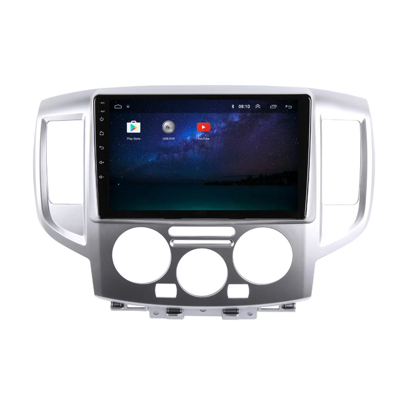 Discount 9" 2.5D IPS Android 8.1 Car DVD Multimedia Player GPS for Nissan NV200 2010 2011-2014 audio car radio stereo navigation 2