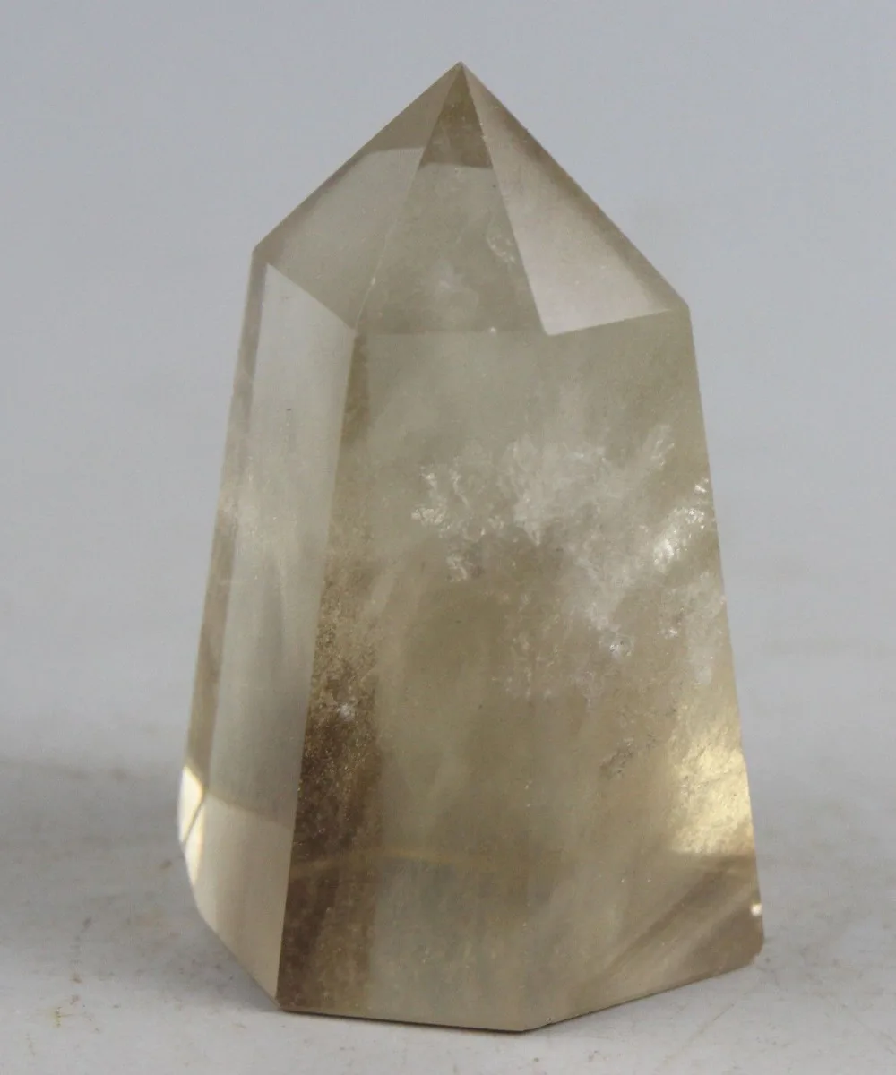 

6904+++Natural CLEAR Quartz Crystal point Healing N0228