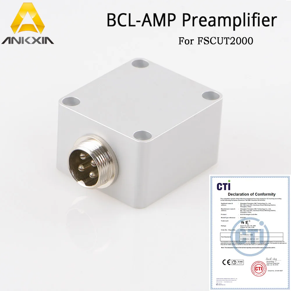 

Friendess BCL-AMP Amplifier Preamplifier Seneor for BCS100 FSCUT controller of Precitec Raycus WSX Laser head