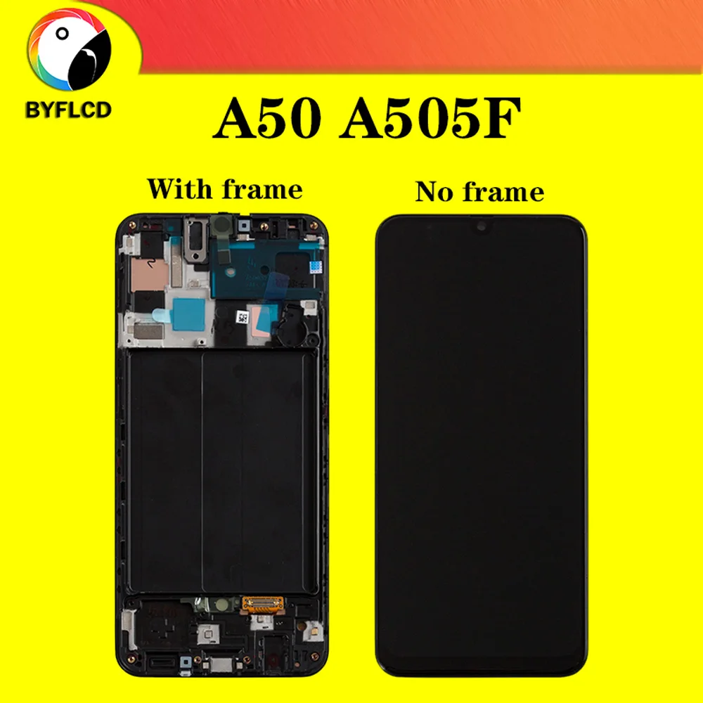 

Original AMOLED Lcd For Samsung A50 A505F A505FD Display For Samsung Galaxy A50 A505 Screen Touch Display Assembly replace