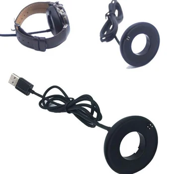 

For ASUS Zenwatch 3 3rd Generation Smartwatch Charging Cradle Dock Smart Watch Charger Adapter With USB Cable High Quality Black
