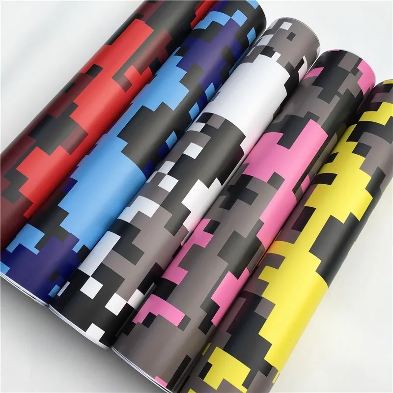 

Camouflage Vinyl Car Wrapping Film Digital Camo Vinyl Wrap For Car Sticker Console Computer Laptop Skin Bike Motorcycle