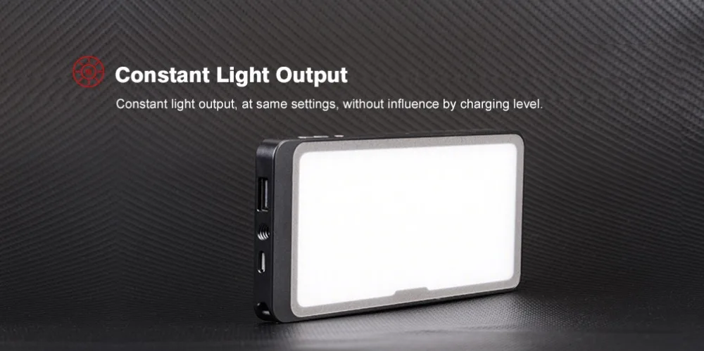 SUNWAYFOTO FL-120 светильник для фотографии цифровой дисплей, встроенный литиевый аккумулятор легко носить с собой для DSLR и телеобъектива