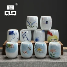 TANGPIN большой емкости керамические чайные чашки для чая фарфоровая китайская чашка кунг-фу 190 мл