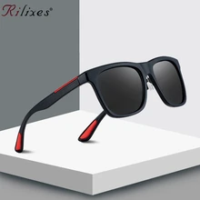 RILIXES, новинка, фирменный дизайн, классические солнцезащитные очки для мужчин и женщин, для вождения, квадратная оправа, солнцезащитные очки, мужские очки, UV400, Gafas De Sol LC7S