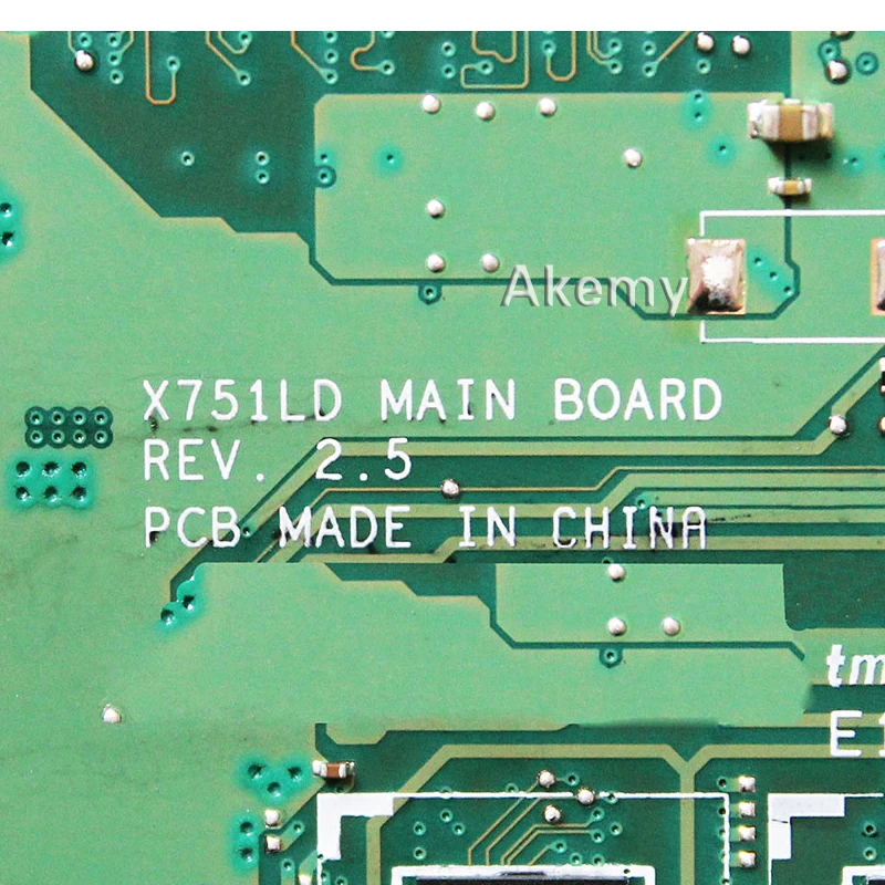  X751LJ X751LB motherboard For ASUS X751L K751L K751LD R752L X751LN X751LD i7-5500U 4GB CPU Laptop m