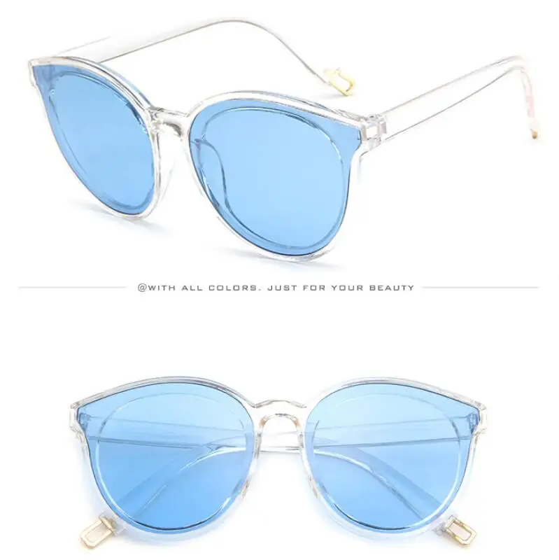 Роскошные Винтаж Круглые Солнцезащитные очки Для женщин Брендовая Дизайнерская обувь солнцезащитные очки "кошачий глаз" женские и мужские солнцезащитные очки, Для женщин женские солнечные очки зеркало